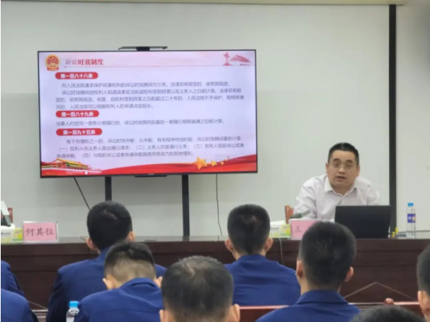 律所快讯|我所合伙人王琳律师参加“送法进消防”活动
